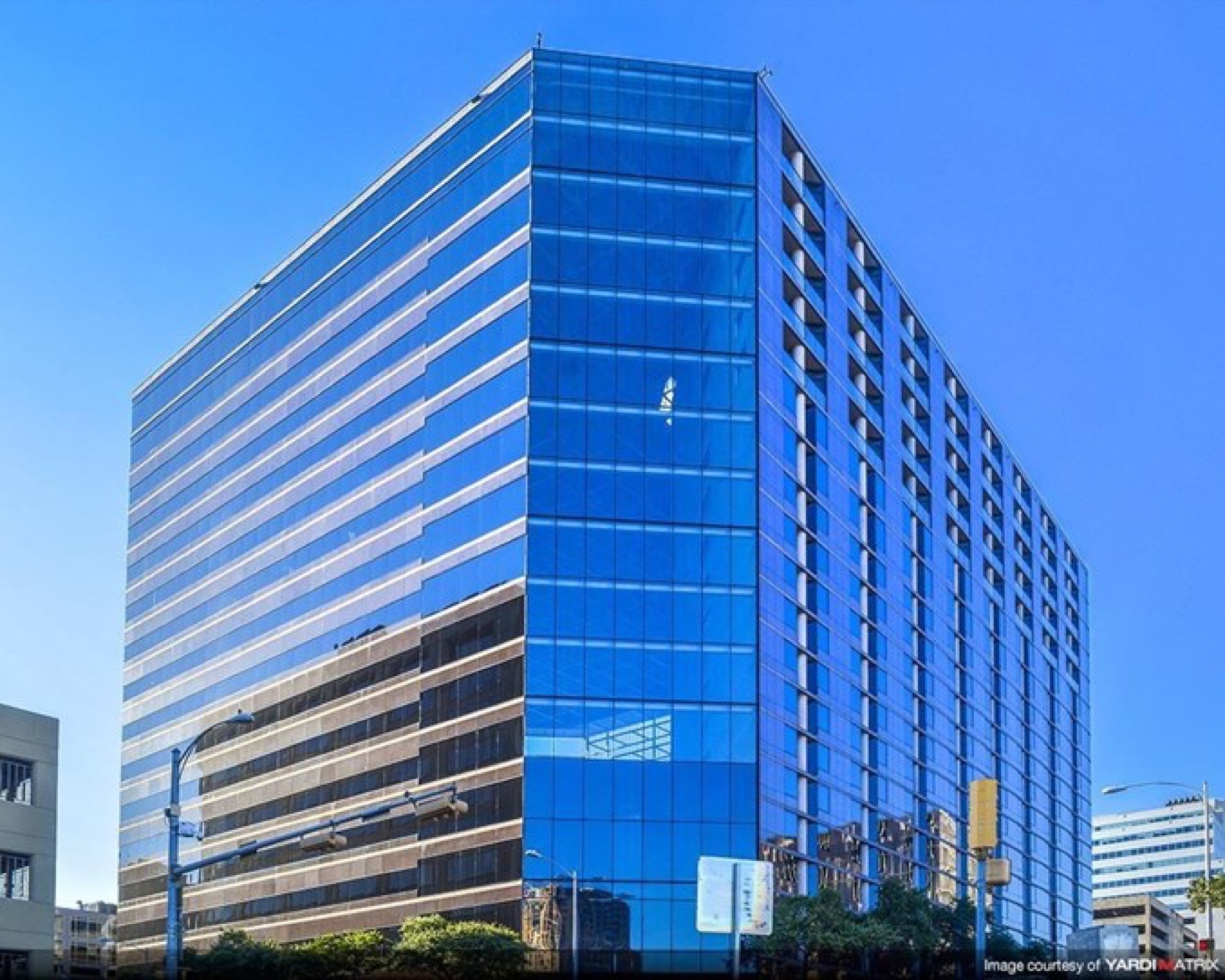 Office building exterior fabricated and installed by Cangelosi Company