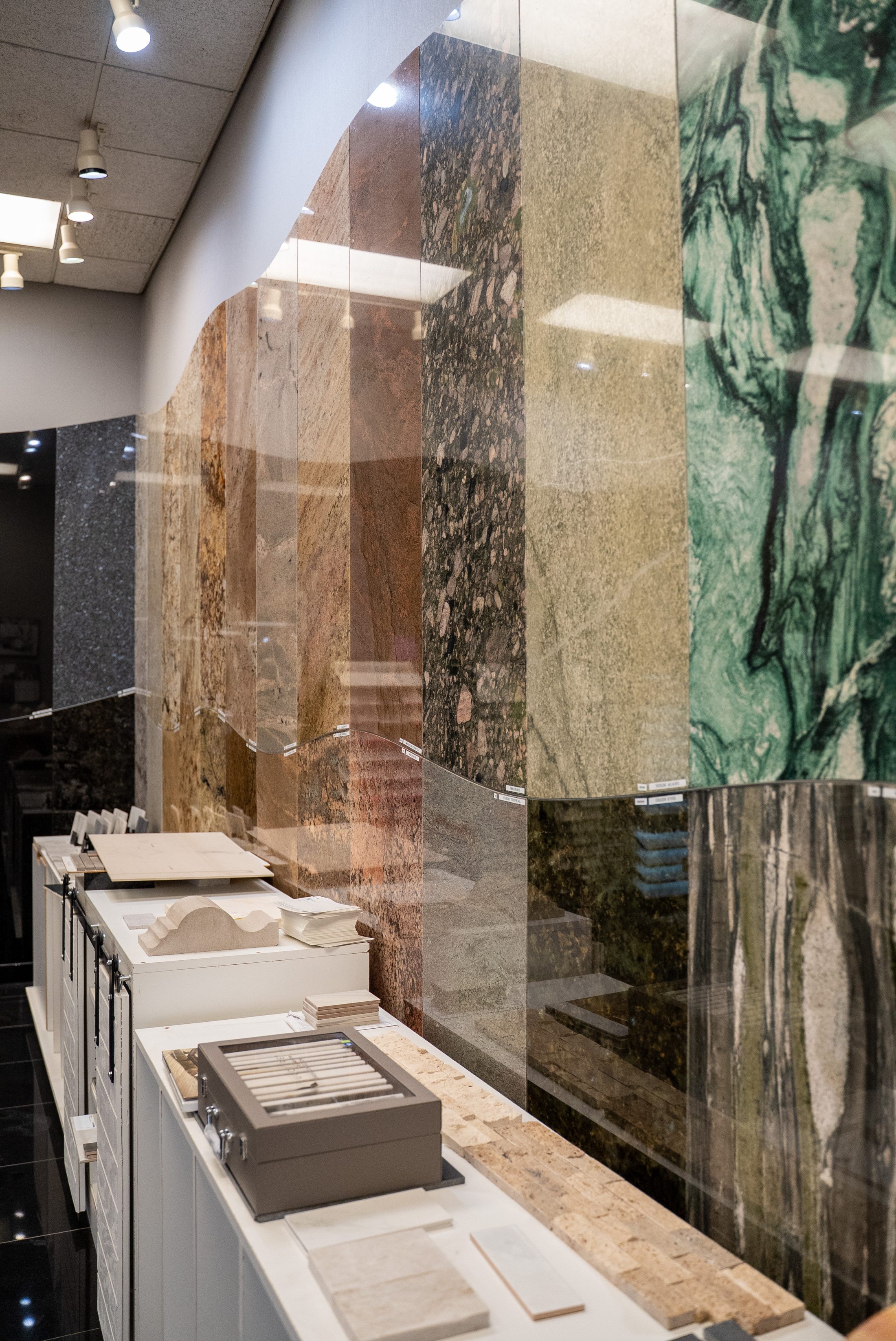 Luxury residential stone materials